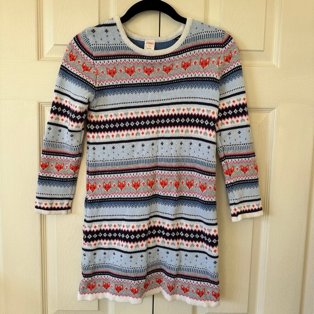Gymboree Fox Sweater Dress